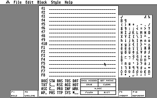 Little Green Selector (The) atari screenshot